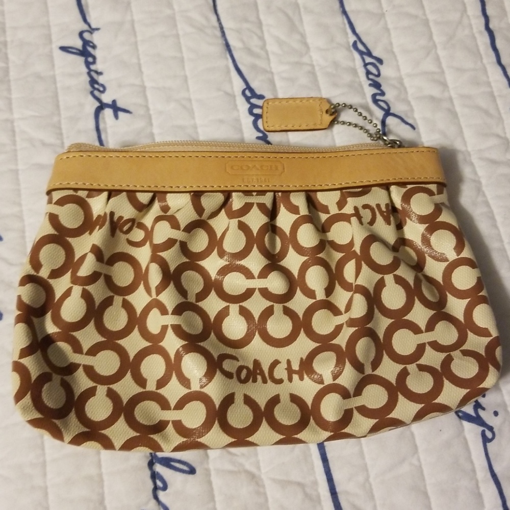 Coach cosmetic bag